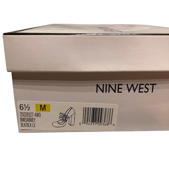 Nine West Dabney leather pump, new with box, 6 1/2, 3.5 inch heel. - Picture 3 of 8
